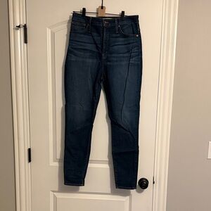 Madewell Dark Blue Skinny Jeans